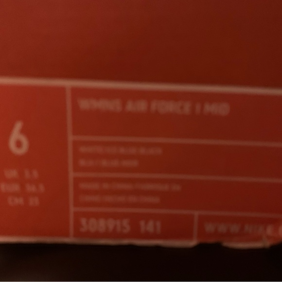 Women’s Air Force 1 mid. - Picture 7 of 7